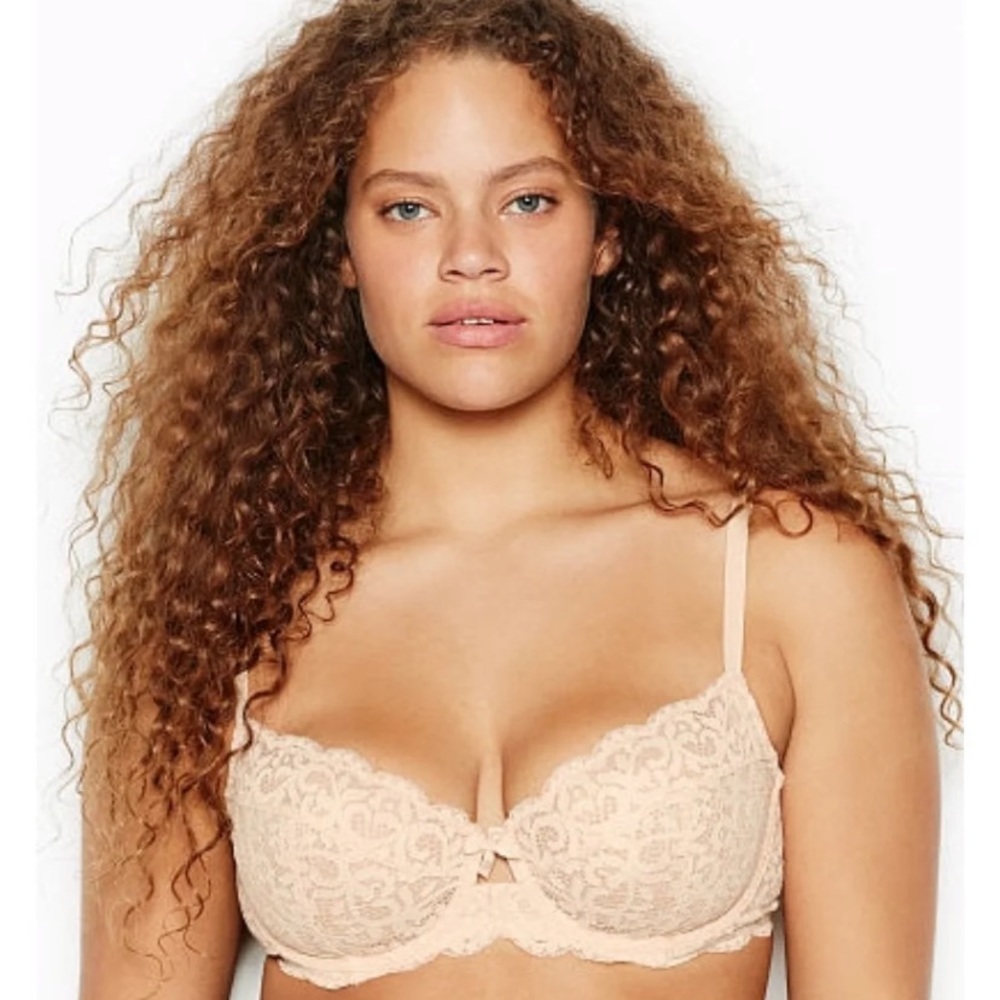 Unlined Smooth PicotTrim Demi Bra